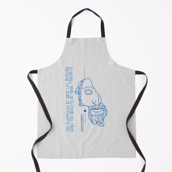 Item preview, Marcus Aurelius - Stoic Caesar - The happiness of your life depends on the quality of your thoughts..- Stoicism quote designed and sold by ArcFoundationCo.