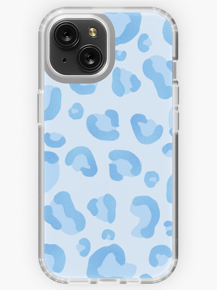 Preppy School Supplies, Preppy, Blue, Leopard, Leopard Print, Preppy  Aesthetic iPhone Case for Sale by 1StickerShop