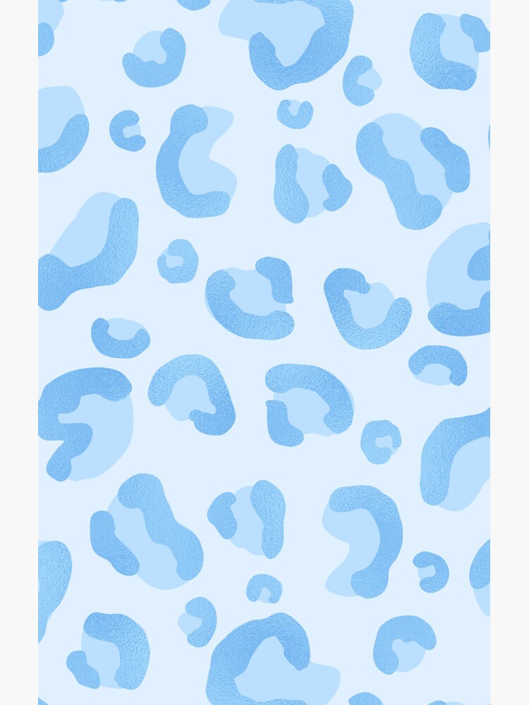 Preppy School Supplies, Preppy, Blue, Leopard, Leopard Print, Preppy  Aesthetic iPhone Case for Sale by 1StickerShop