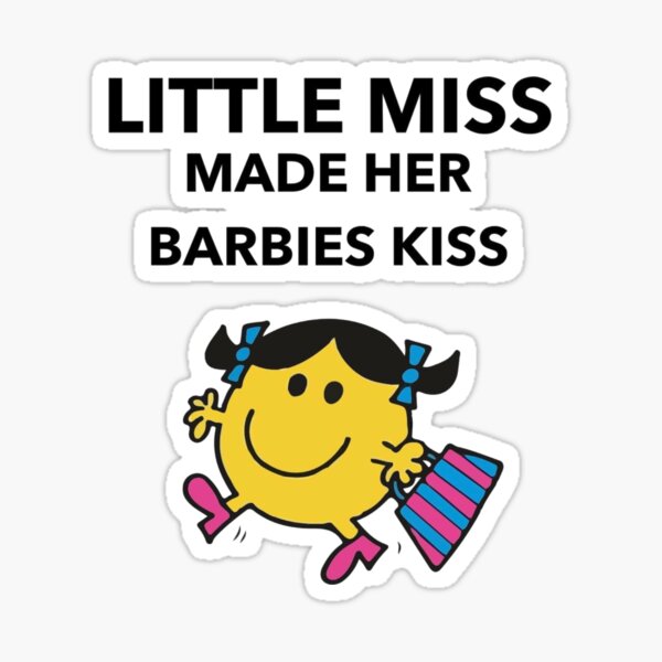 Artikel-Vorschau von Little Miss ließ ihre Barbies küssen - Little Miss Design, designt und verkauft von SD Studios.
