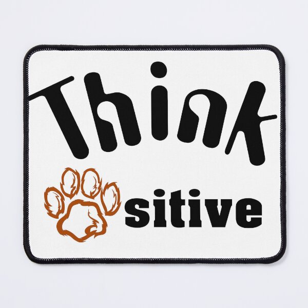 Item preview, A Pawesome Dog Mom Think Pawsitive  designed and sold by Sonatablue.