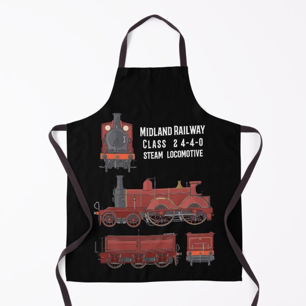 Item preview, Midland Railway Class 2 4-4-0 British Steam Train Locomotive Gift designed and sold by Maljonic.