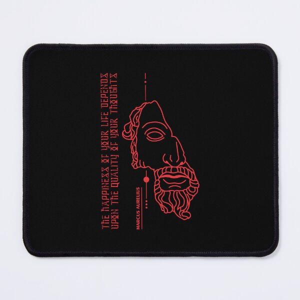 Item preview, Marcus Aurelius - Stoic Caesar - The happiness of your life depends on the quality of your thoughts..- Stoicism quote designed and sold by ArcFoundationCo.