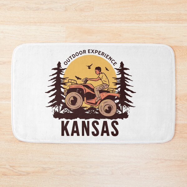 Item preview, Forest Nature Outdoor Off Road Adventure ATV 4x4 Trails Kansas designed and sold by CattlettArt.