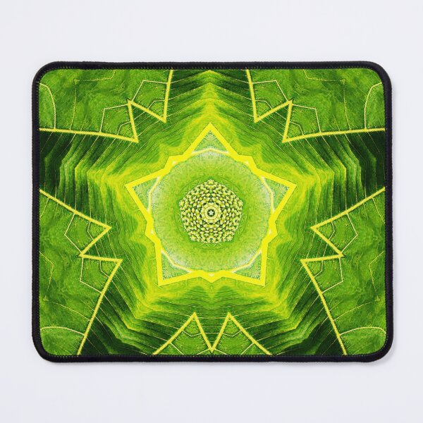 Item preview, ABSTRACT PAINTED GEOMETRIC ART BREADFRUIT PATTERN WITH LEAVES. designed and sold by Ralek.