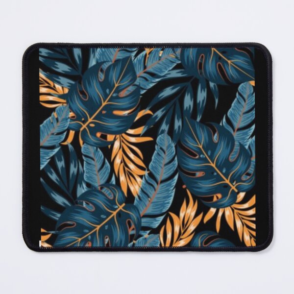 Item preview, Night tropical jungle leaves designed and sold by SKMAXX.