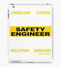 SAFETY ENGINEER iPad Case/Skin
