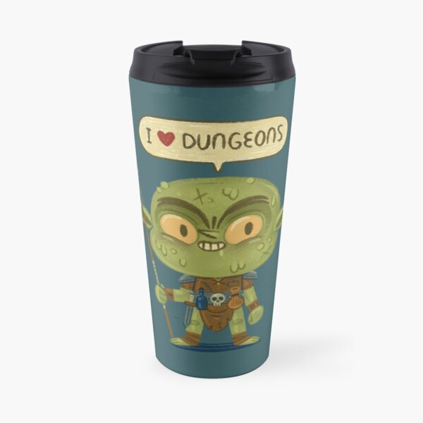 i love dungeons Travel Coffee Mug