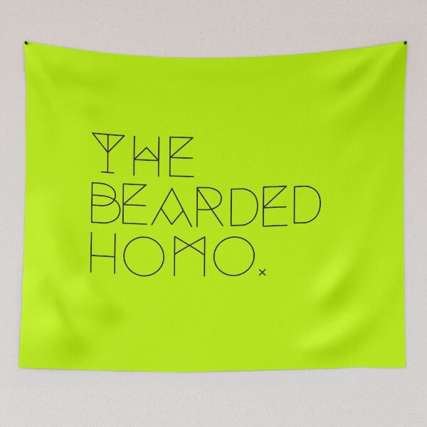 Item preview, THEBEARDEDHOMO LOGO designed and sold by thebeardedhomo.