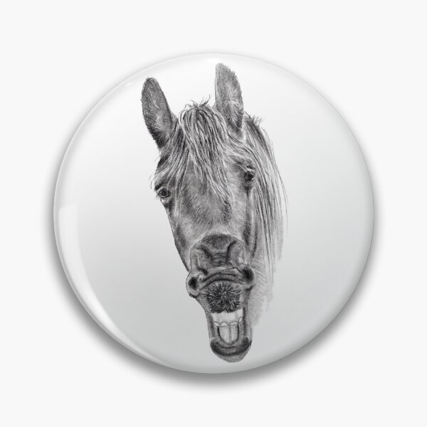 Item preview, Portrait of a Frisian yawning designed and sold by SylvieG18.