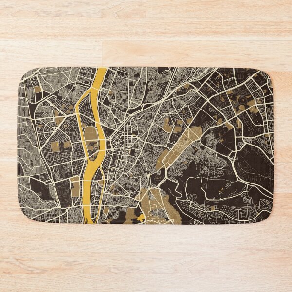 Item preview, Mapa de la ciudad de El Cairo de Egipto - Pastel designed and sold by deMAP.