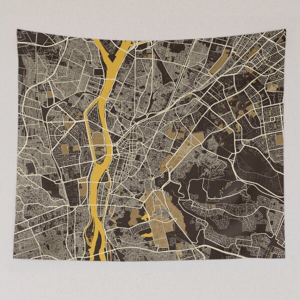 Item preview, Cairo City Map of Egypt - Pastel designed and sold by deMAP.