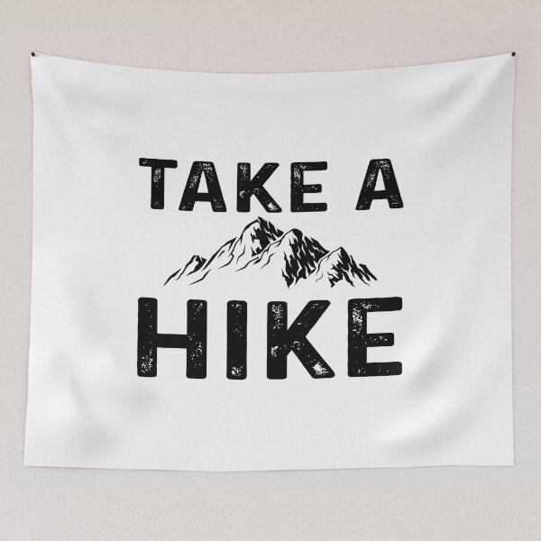 Item preview, Take a Hike, Earth Day, Hiking Outdoor Nature Camping Mountain, Nature Lover Adventure Life Gift,  designed and sold by The Pawsome Studio.