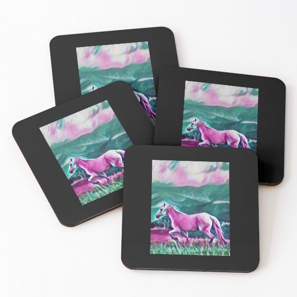 Item preview, Mustang In Landscape Clouds designed and sold by teewearstyle.