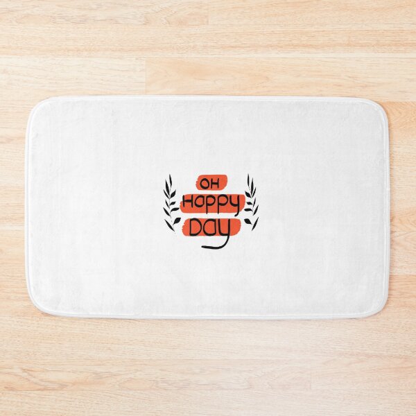 Item preview, Red OH HAPPY DAY designed and sold by EUREKA 4U.