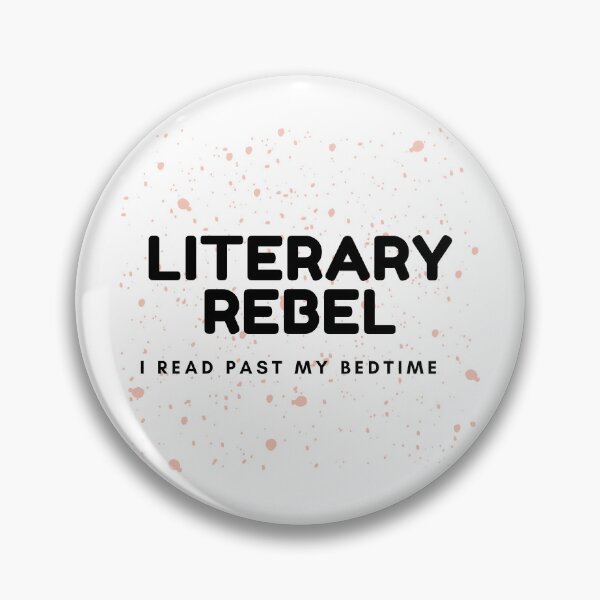 Item preview, Literary Rebel design for book lovers designed and sold by ThreadlyAndCo.