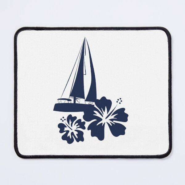 Item preview, Pacific Ocean Sailing blue designed and sold by leewarddesign.