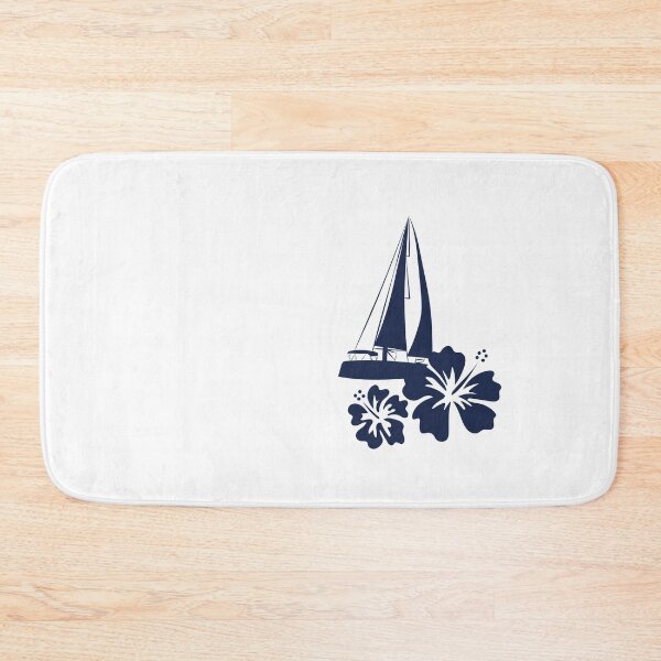 Item preview, Pacific Ocean Sailing blue designed and sold by leewarddesign.