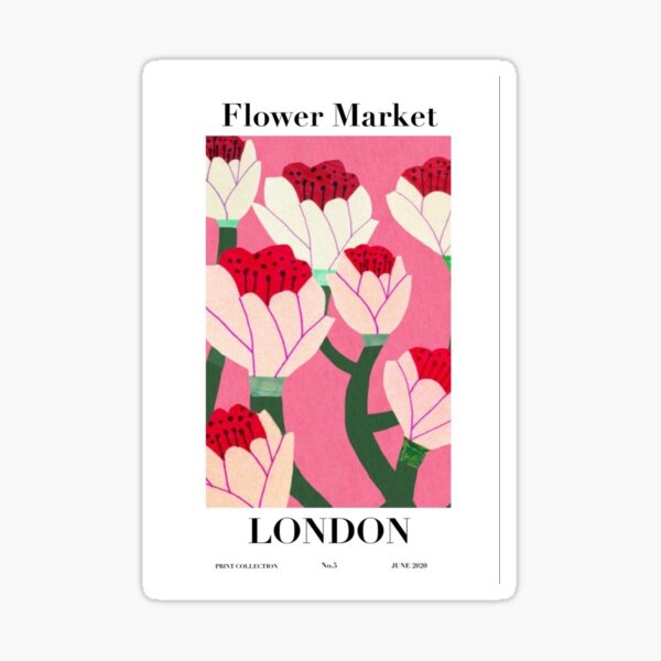 Item preview, london flower market designed and sold by Mariana Zablah.