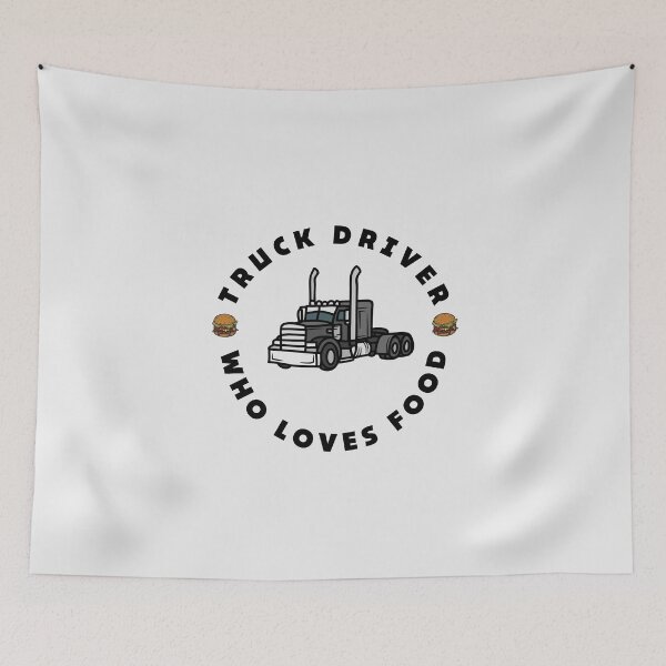 Item preview, Truck Driver Who Loves Food | Hungry for A Ride designed and sold by SHOPINGHOUR.