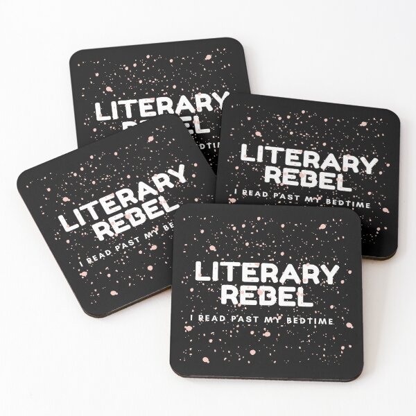Item preview, Literary Rebel design for book lovers designed and sold by ThreadlyAndCo.
