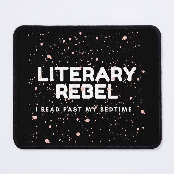 Item preview, Literary Rebel design for book lovers designed and sold by ThreadlyAndCo.