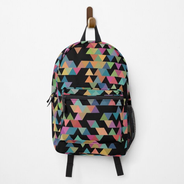Item preview, Multicolor geometric triangles designed and sold by cutecrazytshirt.