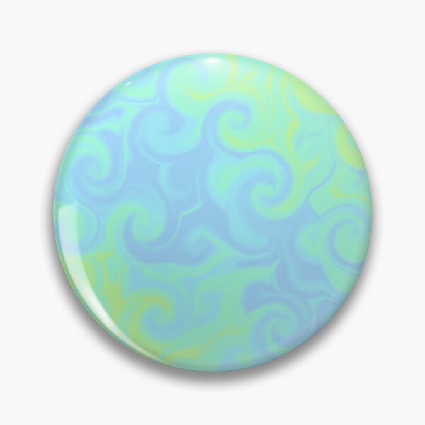 Item preview, Pastel Green and Blue Swirl Pattern designed and sold by AshleeBathroom.