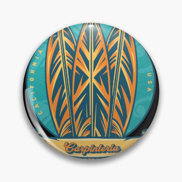 Item preview, Banner de surf en la playa de Carpinteria designed and sold by LanikaiBeach.