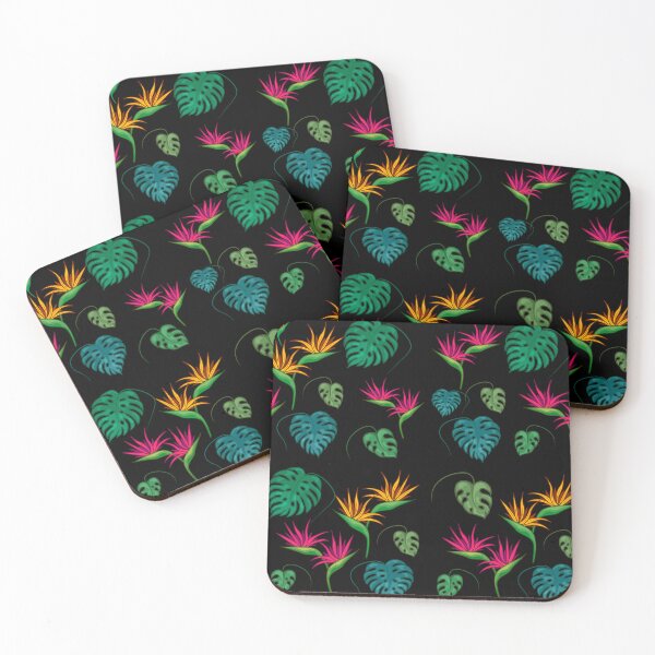 Item preview, Bird Of Paradise Black Edition Flower And Plants  designed and sold by Narkusdesign.
