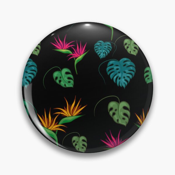 Artikelvorschau, Paradiesvogel Black Edition Blumen und Pflanzen entworfen und verkauft von Narkusdesign.