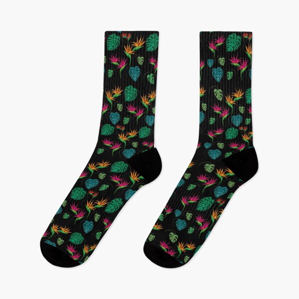 Item preview, Bird Of Paradise Black Edition Flower And Plants  designed and sold by Narkusdesign.