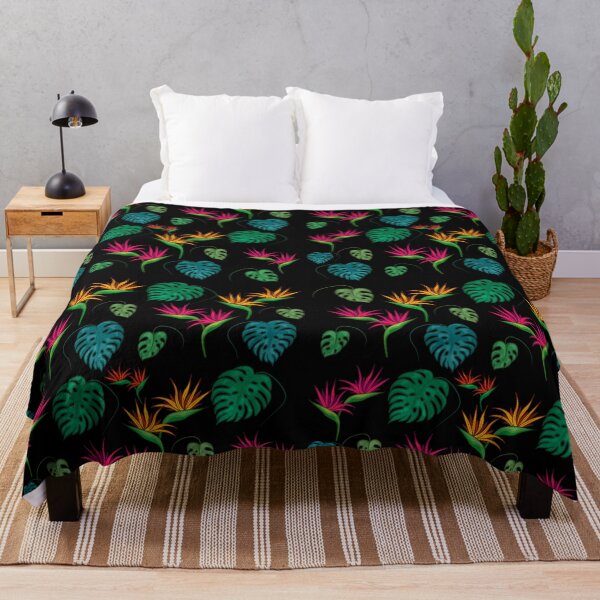 Item preview, Bird Of Paradise Black Edition Flower And Plants designed and sold by Narkusdesign.