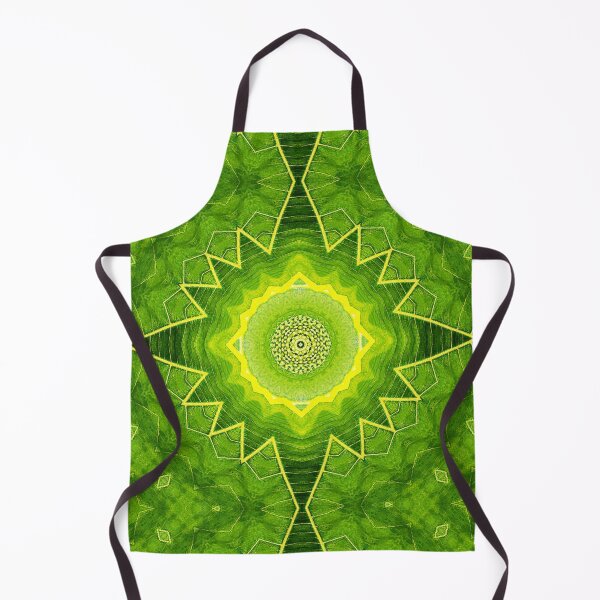 Item preview, ABSTRACT PAINTED GEOMETRIC ART BREADFRUIT PATTERN WITH LEAVES. designed and sold by Ralek.