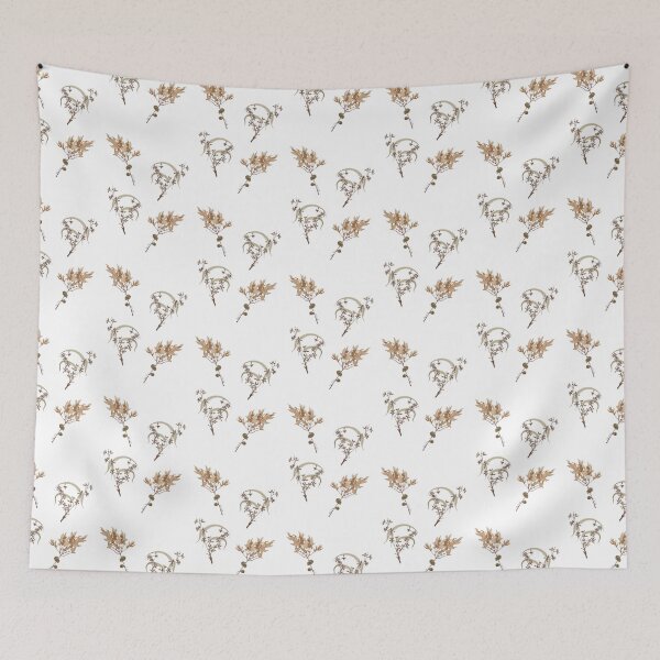 Item preview,  Illustration Quercus + Eucalyptus - Pattern in watercolor designed and sold by Malu-Iriarte.