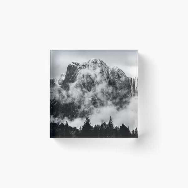 Hosmer Mountain Mist Acrylic Block