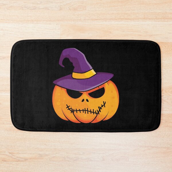 Item preview, Creepy, spooky Halloween pumpkin in a hat! designed and sold by drubdrub.