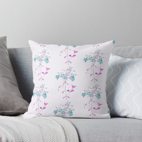 Item preview, Reptans Flower, Alternative Illustration - Blue and Pink Rose designed and sold by DaphneKstudio .