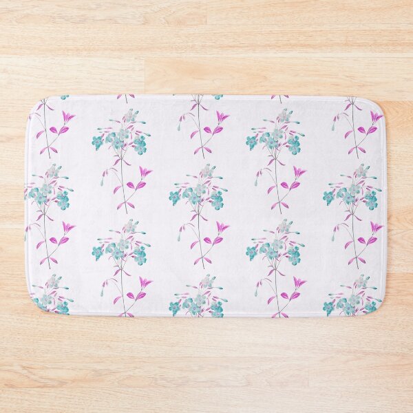 Item preview, Reptans Flower, Alternative Illustration - Blue and Pink Rose designed and sold by DaphneKstudio .