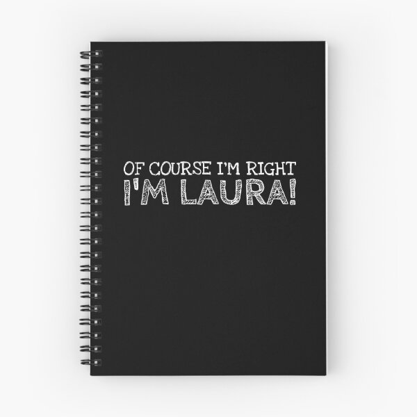 Item preview, Of Course I’m Right I’m Laura Funny Personalized Name designed and sold by MariosNydras.