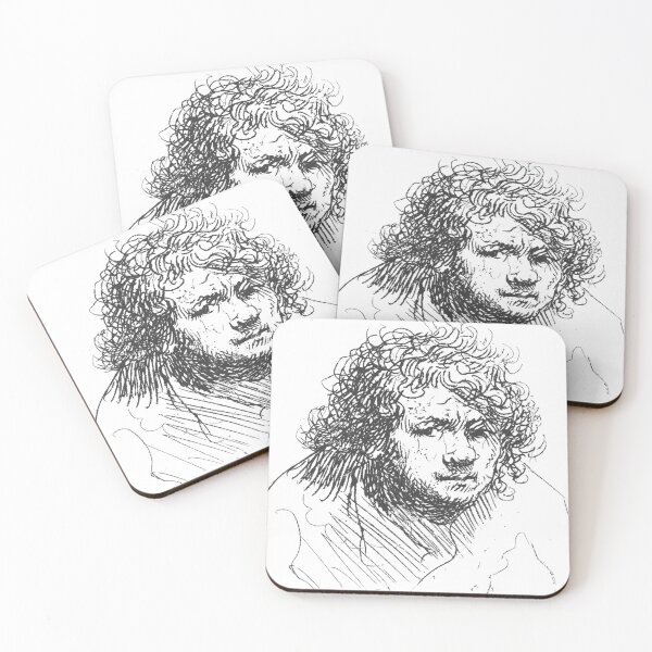 Item preview, Rembrandt self portrait 1628 designed and sold by artofthenorth.