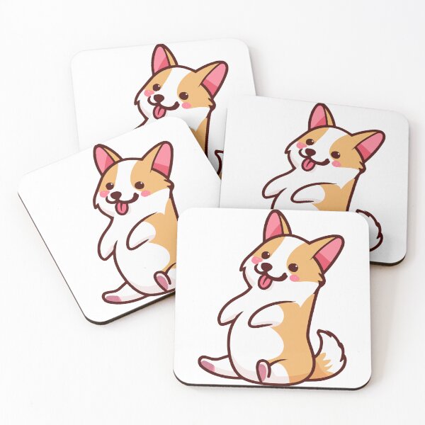 Artikelvorschau, Kawaii Corgi entworfen und verkauft von PaintLabs.