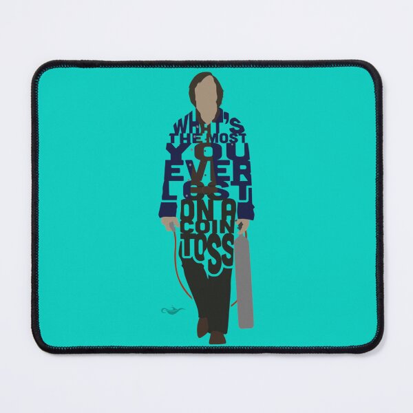 Item preview, Anton Chigurh in No Country For Old Men Typography Design   designed and sold by EnvyDesignShop.