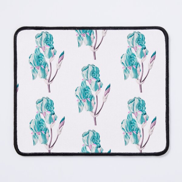 Item preview, Iris Pallida Flower, Alternative Illustration - Blue and Pink Rose designed and sold by DaphneKstudio .