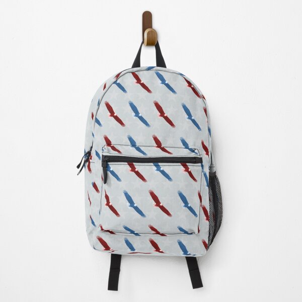 Item preview, Red, white, and blue bald eagle pattern over stars designed and sold by Thomas Dossman.