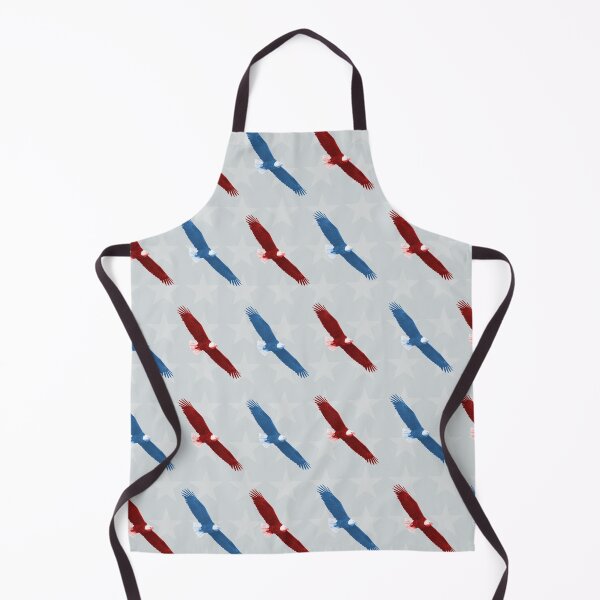 Item preview, Red, white, and blue bald eagle pattern over stars designed and sold by Thomas Dossman.