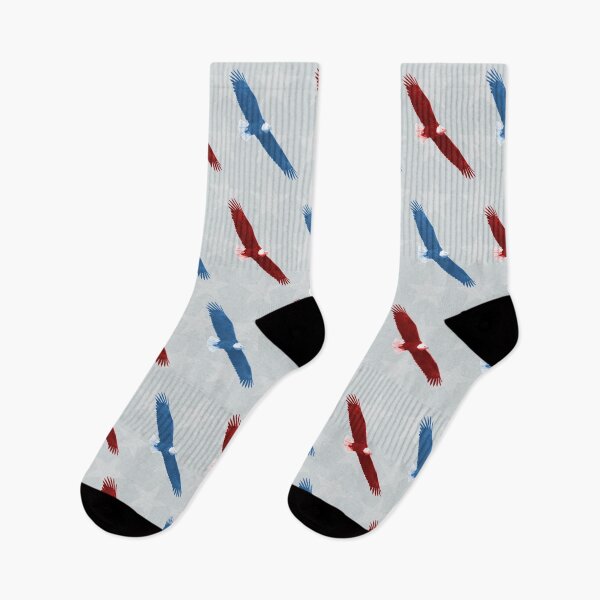 Item preview, Red, white, and blue bald eagle pattern over stars designed and sold by Thomas Dossman.