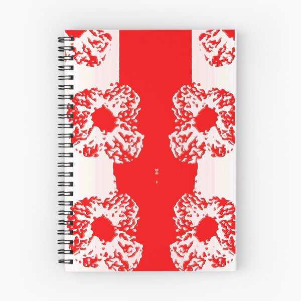Item preview, Flowers and Stripes in Red and White designed and sold by fatenanwar.