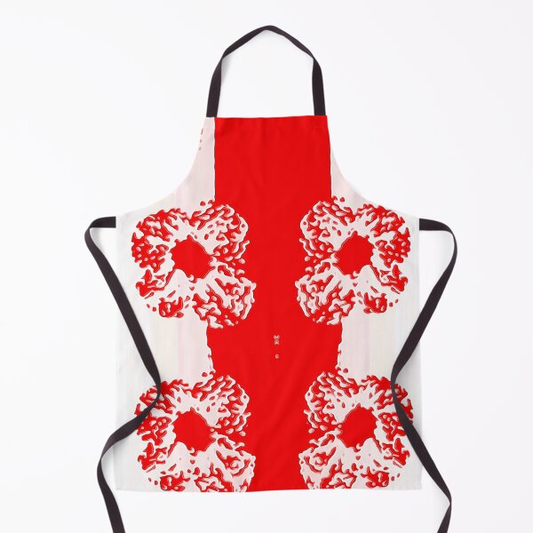 Item preview, Flowers and Stripes in Red and White designed and sold by fatenanwar.