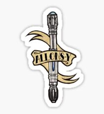 Allons-y! Sticker